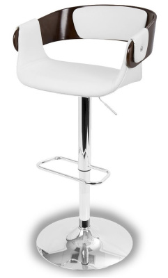 Стул барный JY1999 вишня/ белый фото Стул барный JY1999 вишня/ белый. Фото №3