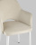 Стул Венера велюр кремовый ножки белые. Фото №9