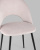 Стул Меган велюр светло-розовый фото Стул Меган велюр светло-розовый. Фото №9