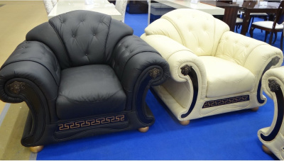 Кресло Versace белое. Фото №5