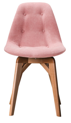 Стул EAMES lite Розов/Натуральный Бук фото Стул EAMES lite Розов/Натуральный Бук. Фото №4