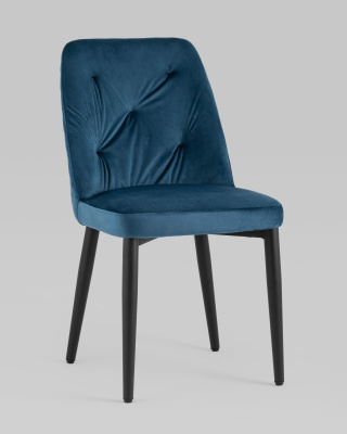 Стул Эмма велюр сине-зеленый фото Стул Эмма велюр сине-зеленый. Фото
