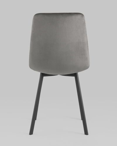 Стул Chilly велюр антрацитовый. Фото №6