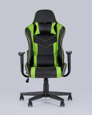 Кресло игровое TopChairs Impala зеленое. Фото №5