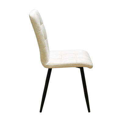 Стул Доби (Каркас (муар черный) тк. коллекции Safari бежевый 011) фото Стул Доби (Каркас (муар черный) тк. коллекции Safari бежевый 011). Фото №3