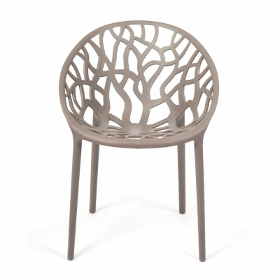 Стул Secret De Maison  BUSH (mod. 017) пластик, 60*58,5*80см, серый (поставляется по 4 шт). Фото №2