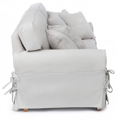 Диван Secret De Maison Butterfly (mod.5220-60) дерево береза, ткань: хлопок, 213х95х88см, бежевый / AJ808-18. Фото №2