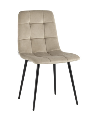 Стул Одди велюр бежевый. Фото №2