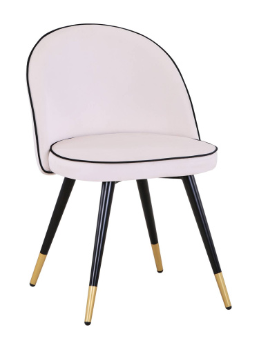 Стул Gabi LUX велюр бежевый. Фото №1