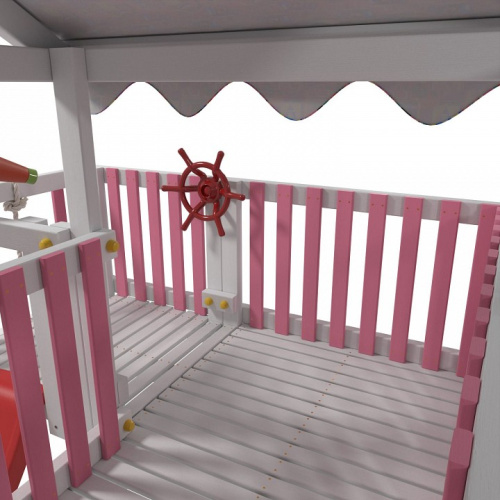 Комплекс игровой ДК9Р, розовый, серый. Фото №8