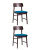 Стул ODEN синий 2 шт.. Фото №1