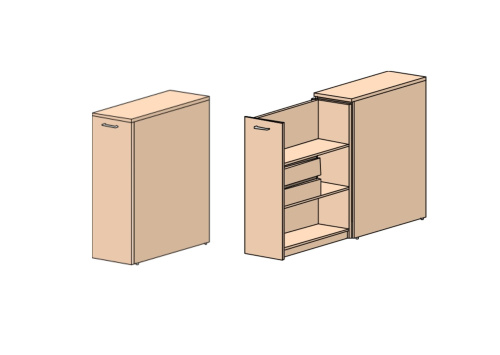 Шкаф Европа Лайт фото Шкаф Европа Лайт. Фото №1