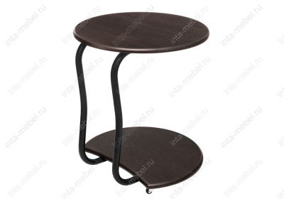 Журнальный стол Андромеда черный матовый / орех. Фото №2