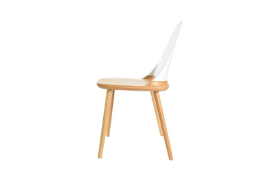 Стул DC-S123 белый/бук. Фото