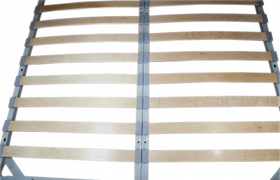 кровать 2000*1400 Ассоль АС-60 (с ламелями и п/м) белое дерево фото кровать 2000*1400 Ассоль АС-60 (с ламелями и п/м) белое дерево. Фото