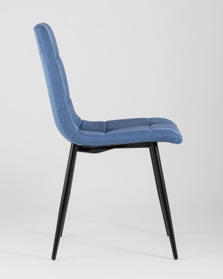 Стул Вольт рогожка синий. Фото №4