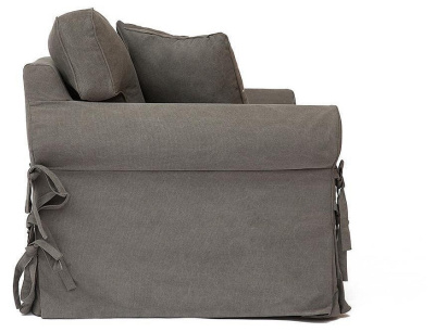 Диван Secret De Maison Butterfly (mod.5220-60) дерево береза, ткань: хлопок, 213х95х88см, серый / AJ808-12. Фото №2