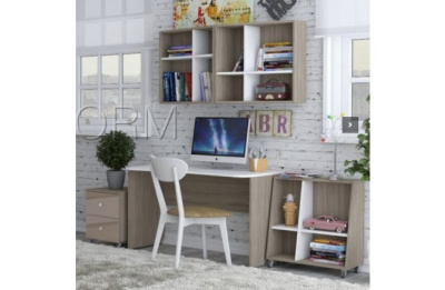 Тумба мобильная с открытыми полками Силуэт. Фото №3