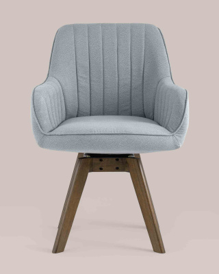 Стул вращающийся MANS серый 2 шт.. Фото №5