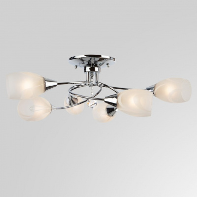 Потолочная люстра Eurosvet Virginia 2275/6 хром фото Потолочная люстра Eurosvet Virginia 2275/6 хром. Фото №2