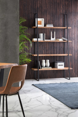 Стеллаж DUPEN SH-100 Карамель NAYRA фото Стеллаж DUPEN SH-100 Карамель NAYRA. Фото №4