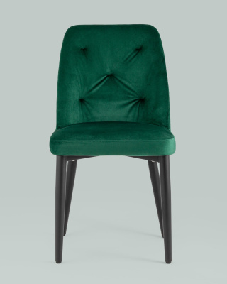 Стул Эмма велюр изумрудный фото Стул Эмма велюр изумрудный. Фото