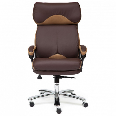 GRAND кож/зам/ткань, коричневый/бронзовый, 36-36/21 фото GRAND кож/зам/ткань, коричневый/бронзовый, 36-36/21. Фото №2