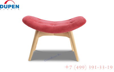 Банкетка DC917F бордо 2214-17 (darkred). Фото №4