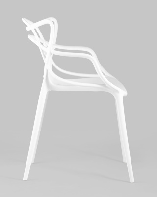 Стул Masters (Мастерс) пластик белый. Фото