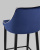Стул полубарный Коби велюр синий фото Стул полубарный Коби велюр синий. Фото №8