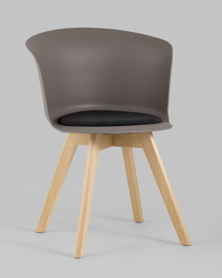 Стул Blossom с подушкой темно-бежевый. Фото №3