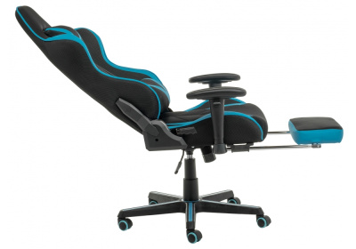 Стул Kano черное / голубое. Фото