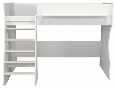 Кровать-чердак Р432, белый. Фото