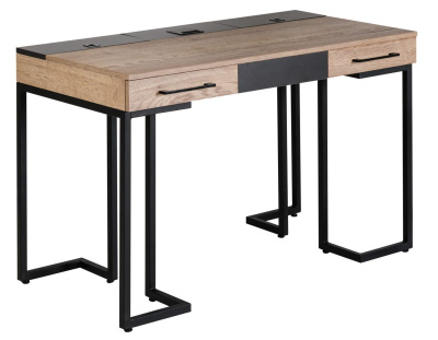 Стол рабочий лофт дуб табак графит  фото Стол рабочий лофт дуб табак графит . Фото №2