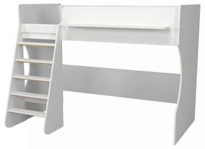 Кровать-чердак Р432, белый. Фото