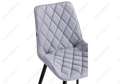 Стул на металлокаркасе Баодин черный / velutto 49. Фото №4