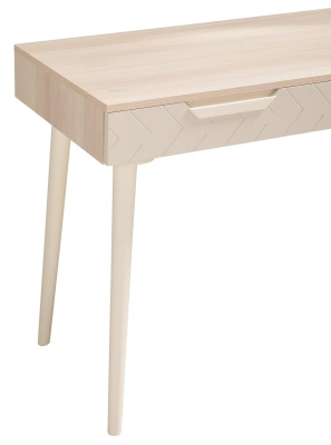 Стол рабочий Сканди Жемчужно-белый. Фото №5