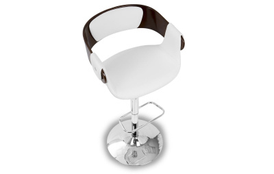 Стул барный JY1999 вишня/ белый фото Стул барный JY1999 вишня/ белый. Фото №4