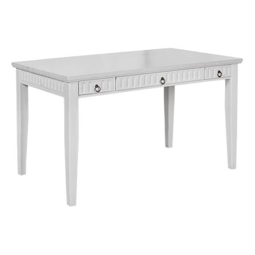 (1.1) Стол письменный "Хельсинки" 03 (белый воск). Фото №1