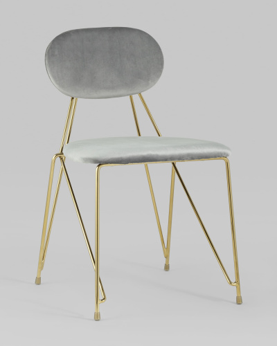 Стул Элис светло-серый. Фото №3