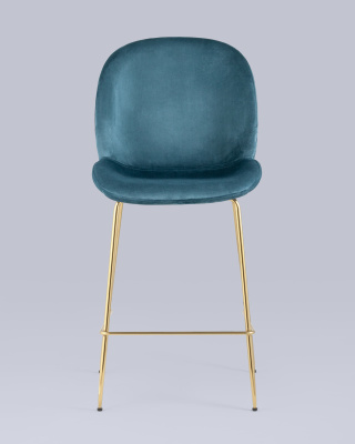 Стул полубарный Beetle со спинкой маренго. Фото №5