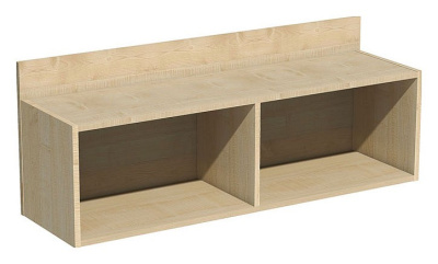 (Сильва) НМ 011.38 Полка с дверкой Фанк. Фото