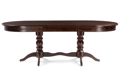 Стол деревянный Дейвер 160(220)х100 орех темный. Фото №3